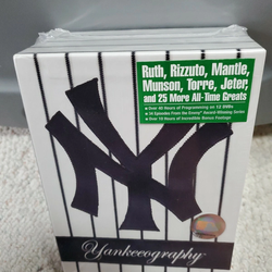 Yankeeography (DVD, 12-Disc Set) Babe Ruth, Mantle, Jeter & More!! New