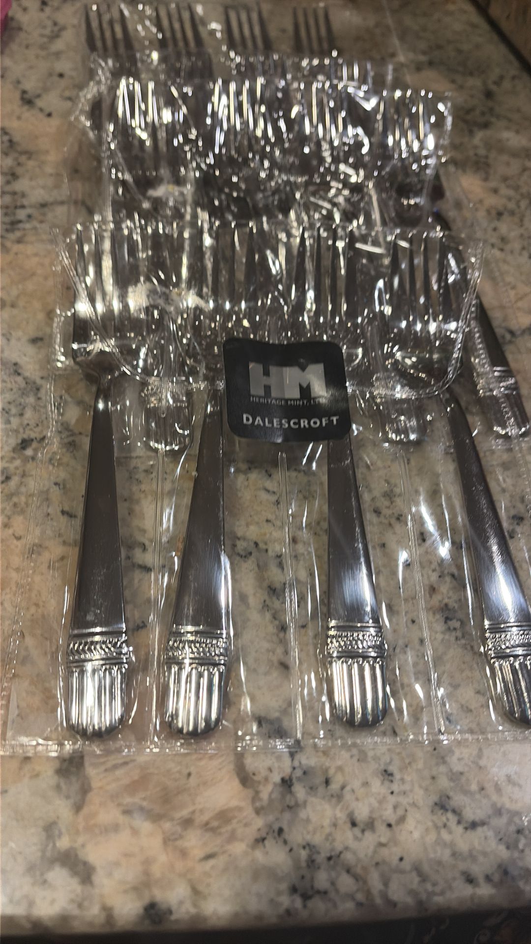 Dalescroft Heritage mint, ltd stainless salad forks