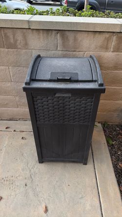 Outdoor Trash Can