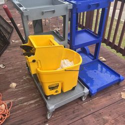 Cleaning Carts/Mop Bucket