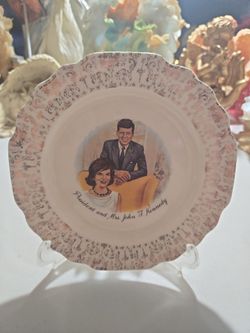Mr. & Mrs. John F. Kennedy Plate