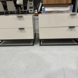 🛏️ Modern Nightstands – Sets of 2 – Multiple Styles Available 🔥