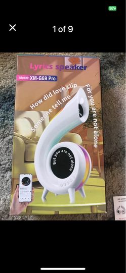 Nightlight Bluetooth speaker