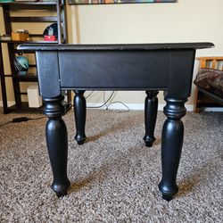 Black End Table