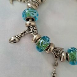 Pandora Style Ocean Bracelet