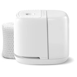 Canopy Bedside Humidifier 2.0, White, 36 HR Run Time, 2.5L Capacity - Reading Light & White Noise - Alleviate Symptoms of Allergies, Flu, Cold, Dry Sk