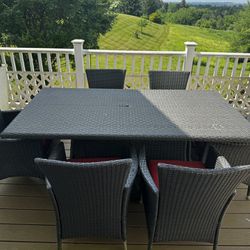 Patio/ Deck Dining Table Set 