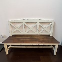 Indoor Wooden Bench