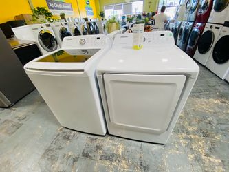 Samsung top load washer and dryer 11$ down payment