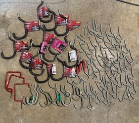 93 Bulk Screw Hooks bike hooks