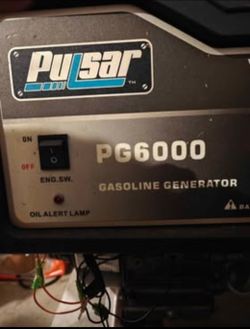 Pulsar PG6000 Generator - For Parts / Repair (Won't Start)