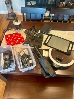 Barbering equipment and chair