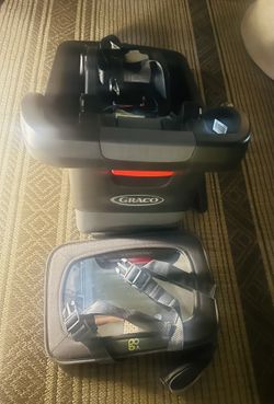 Graco Car Seat Base & Baby Mirror 