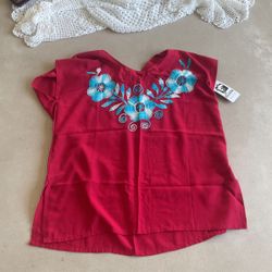 Blusa Mexicana Unisex Artesania Nueva