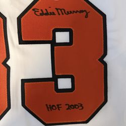 Eddie Murray signed Jersey
