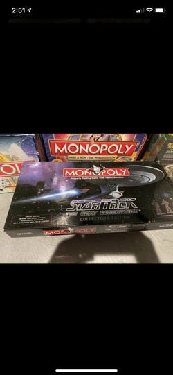Monopoly Star Trek The Next Generation collectors edition