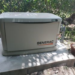 Generac Generator With 4 Gas Tanks