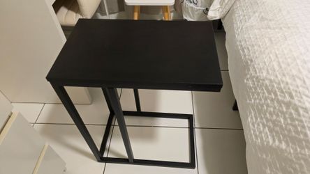 C Shaped End Table