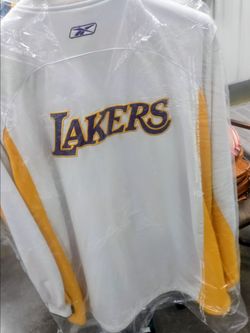 Vintage Reebok Los Angeles Lakers shooting warm up jacket