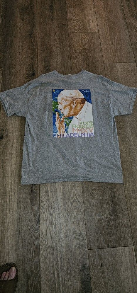 Pope Francis Tea Shirt 