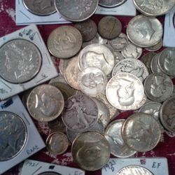Silver Coins Start At $4 Dollars 