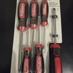 Hyper Tough Heavy-Duty 6-Piece Full Size Steel Screwdriver Set