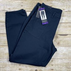 Banana Republic Women's High Rise Twill Pants/Black/Size 14/NWT