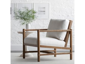 Palecek Norton Lounge Chair Natural