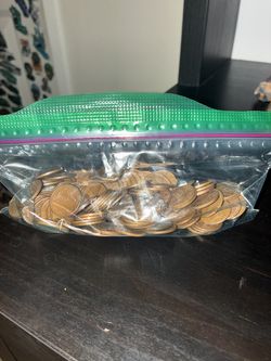 1.41$ Pre 1982 pennies all 95 % copper