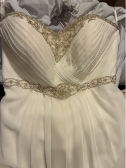 Wedding dress size 10