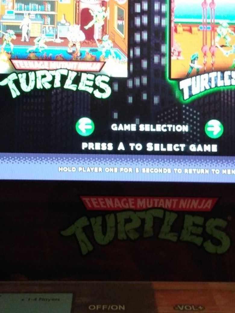 Teenage Mutant Ninja Turtles Nickelodeon Arcade