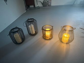 Set of 4 Outdoor Lanterns