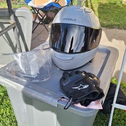 SEDICI Strada 3 helmet with gloves