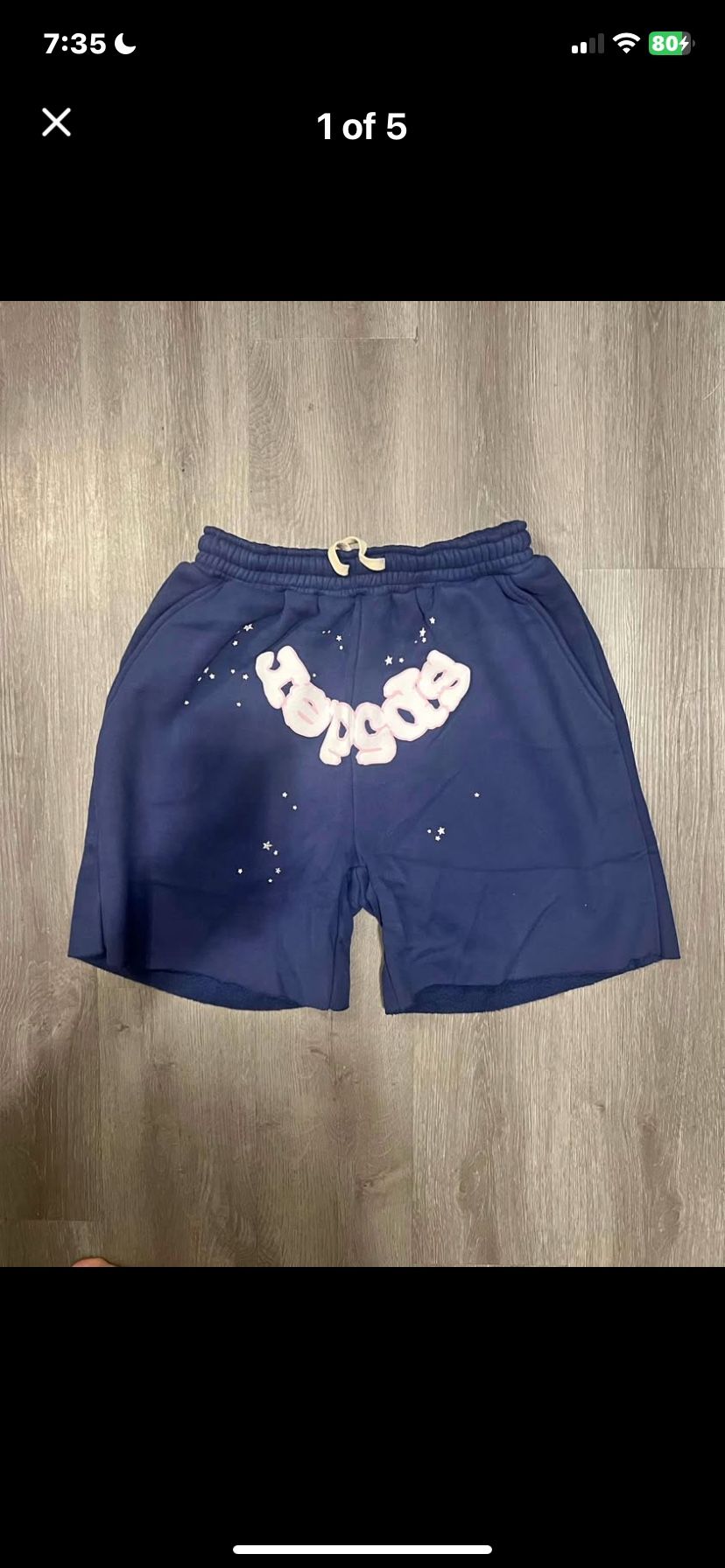 dark blue spyder shorts