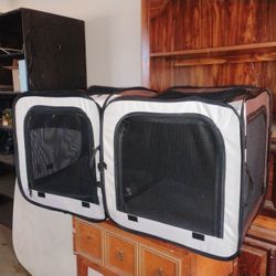 2 Per Foldable Dog Crate / Kennel