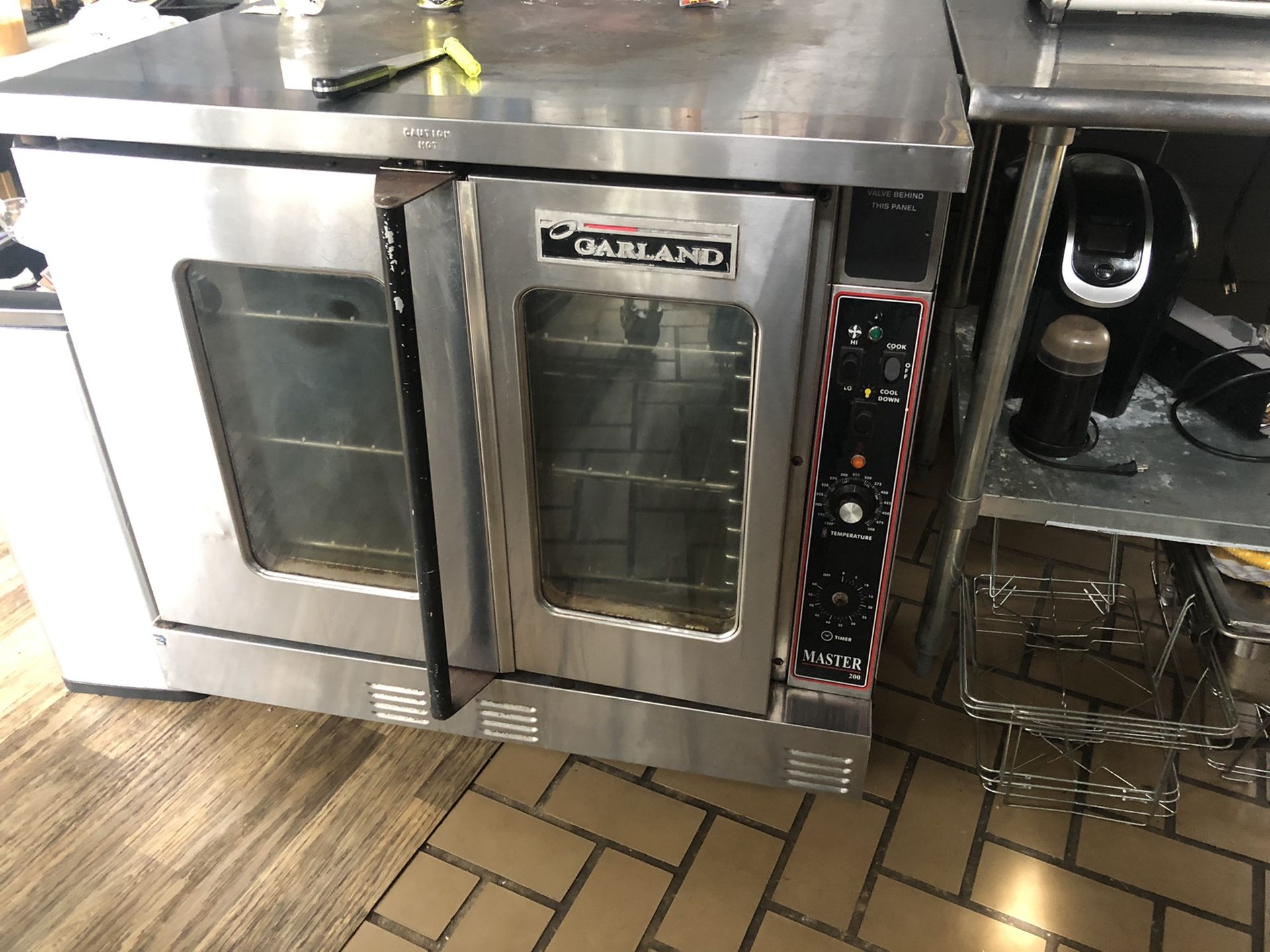 Master 200 convection oven