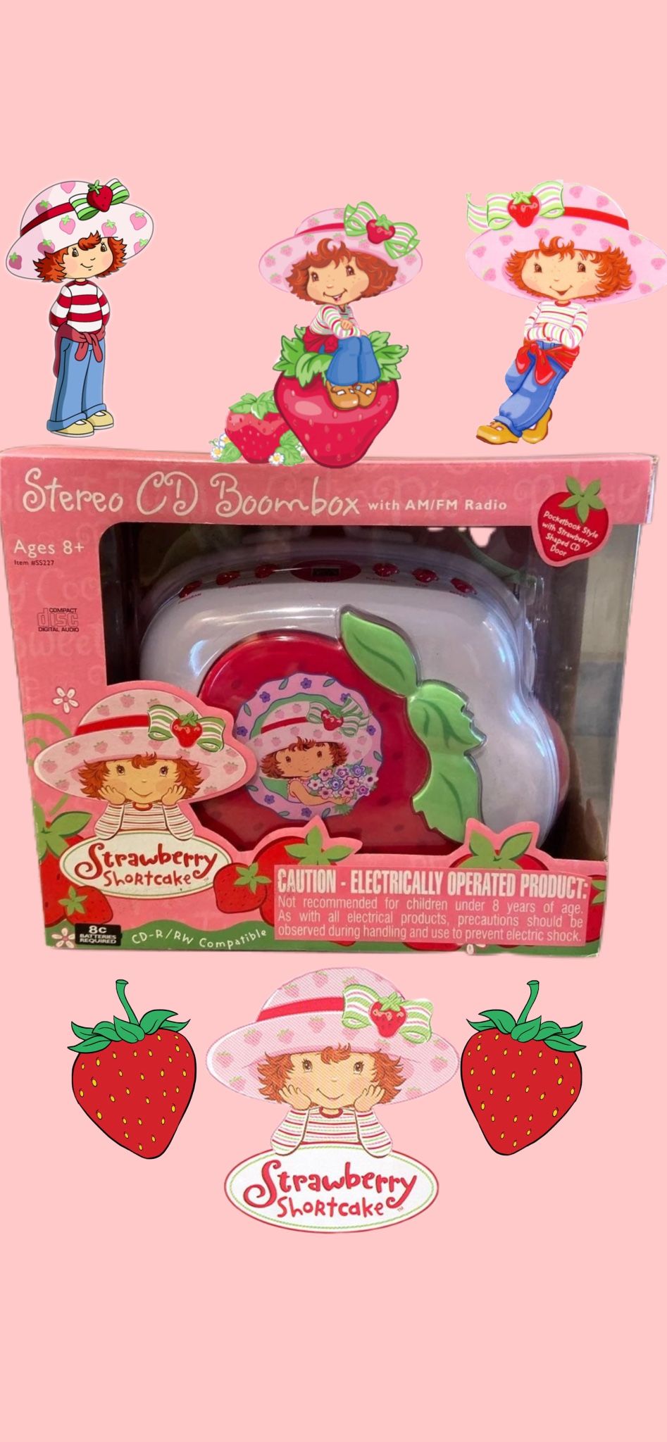 Strawberry Shortcake Vintage Radio Cd