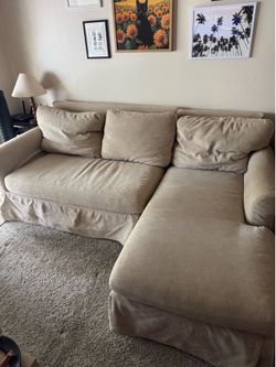 FREE Pottery Barn sectional couch