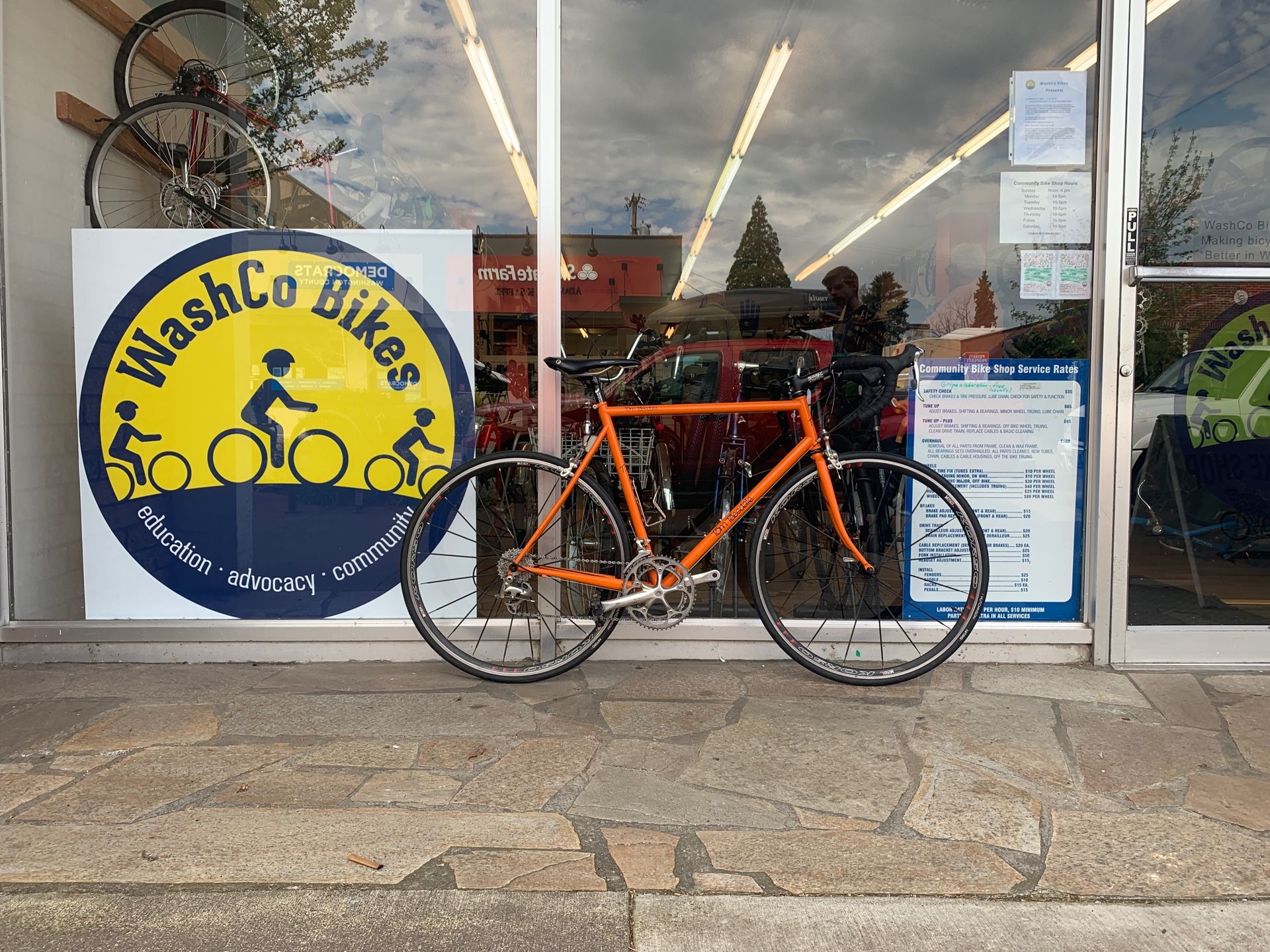 Tom Teesdale road bike