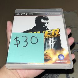 Classic Title Driver San Francisco Car NASCAR PlayStation 3 Video Game PS3