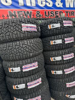 35x12.50r20 American tires nuevas con 50,000 millas de garantía las 4