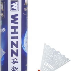 Whizz Badminton Birdies Feathers 12 count 