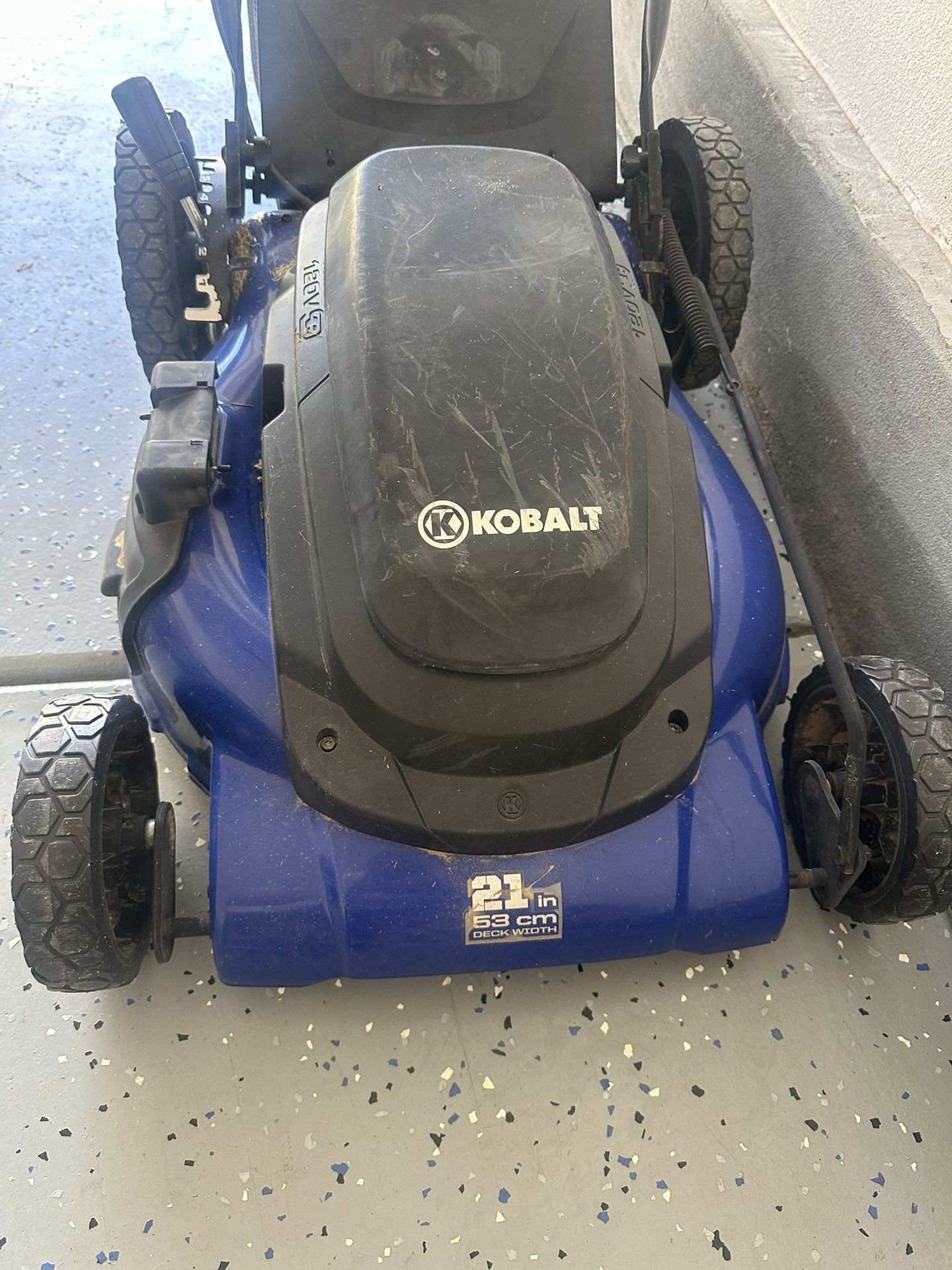 Kobalt 21 Inch Corded lawn mower