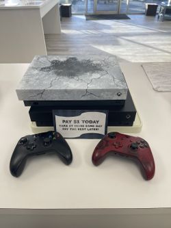 Microsoft Xbox One X Gaming Console - 90 Days Warranty - Payments Available With $1 Down 