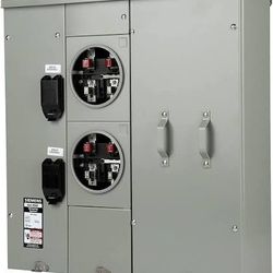 Siemens 400 Amp Two Meter Main Electrical Panel ADU Duplex