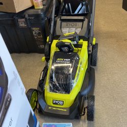 Ryobi RY401018 20inch 40volt Lawn Mower Quick Start (Charger And 6AH Battery Kit