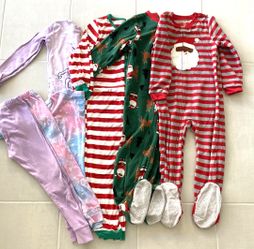 Kid girl pajama sets size 5T-6