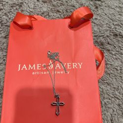 James Avery Cross With Chain 