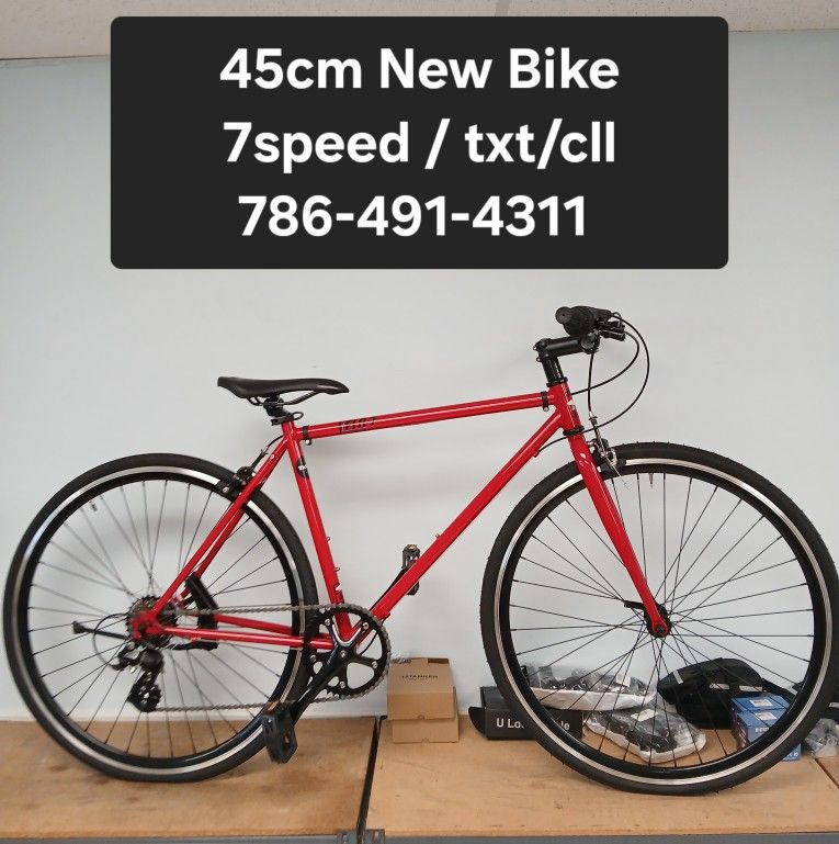 45cm New Bike 7speed 