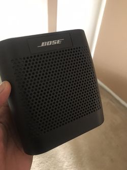 Bose Colour Soundlink Bluetooth Speaker